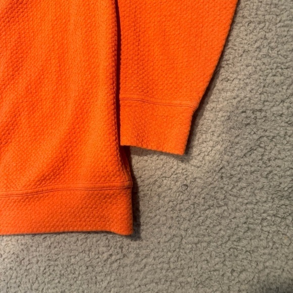 Lululemon All Yours Crew Sweatshirt Womens 6 Orange Heathered Brick Bubble Dot - Picture 4 of 8